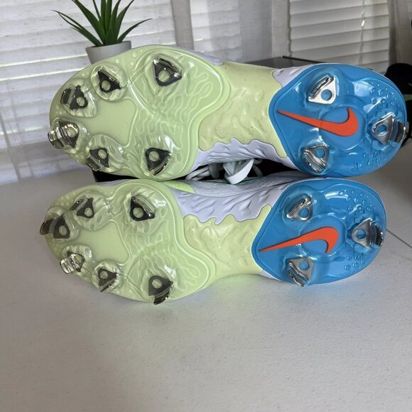 Nike Alpha Huarache Elite 4 Low Mens Size 8.5 Fresh Pack Metal Baseball Cleats - Picture 7 of 8